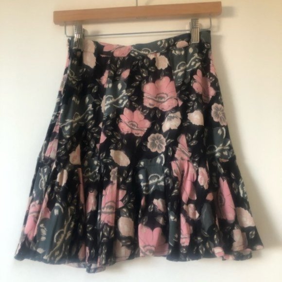 SPELL & THE GYPSY Winona Short Skirt Coal XSmall - Picture 12 of 14